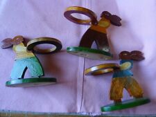 Alte Ostereierhalter aus Holz eigenbau 3 Stück