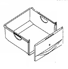 Schublade LIEBHERR 9791486