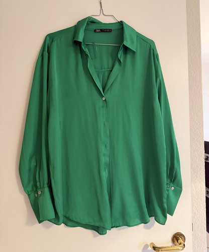 Zara bluse damen - zara, grün
