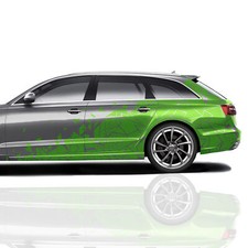 2er Set Auto Aufkleber Mosaik