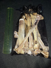 Echtes schaman. indian. KNOCHENORAKEL ( Hexenorakel ) echte Knochen EXTRA GROSS!