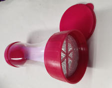 Puderzuckermühle Puderzuckerstreuer, Staubzuckerstreuer Küchensieb, H. 19 cm OVP