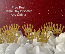 Glitzer Kronen Cupcake