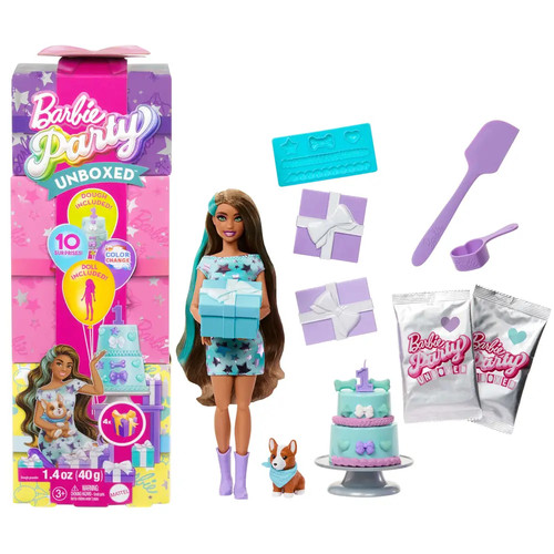 Barbie party unboxed - barbie,