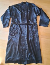 Tchibo Bademantel Morgenmantel Herren Gr 48/50 blau Länge L 124 cm