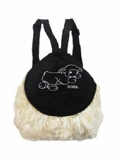 Bobbl Schaf Plüsch Rucksack gestickt Großer Trend Sheep 40 cm Tasche Bag Neu