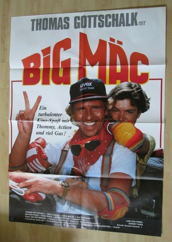 Filmplakat big mäc thomas - filmplakat, (