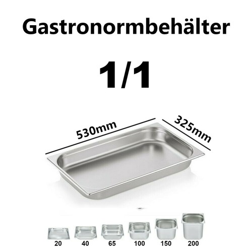 Gastronormbehälter gn - 1/1,
