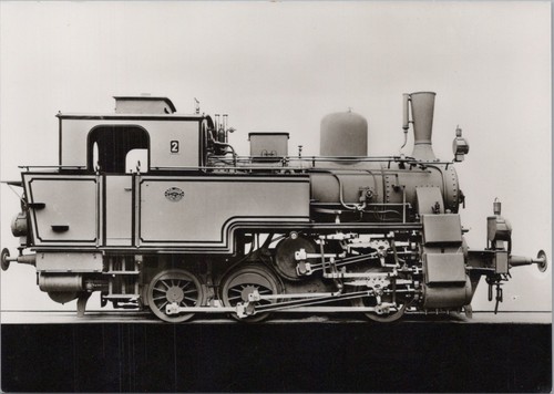 Postkarte lokomotive lok - lokomotive,
