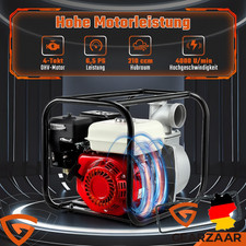 Benzin Wasserpumpe 6,5PS