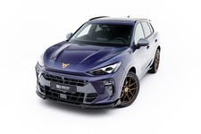 Cup Spoilerlippe Front Ansatz V.1 passend für Cupra Terramar Mk1 schwarz Hochgla