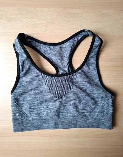 Sport damen s grau - sport-bh,