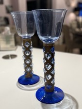 2 x kerzenhalter glas