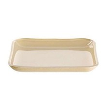 Leonardo Teller pastell gelb All Aperto Dekoteller Glasteller eckig Dessert Neu