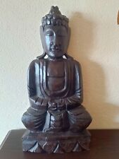Budda Figur sitzend, Handarbeit, ca. 58 cm hoch