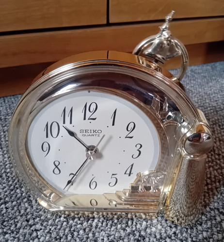 Seiko tischuhr quartzuhr mit - tischuhr,