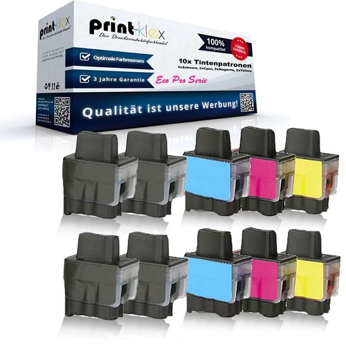 10x kompatible tintenpatronen - 10x,