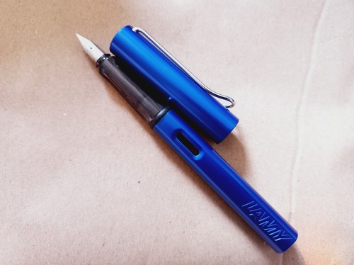 Lamy star oceanblue - m, feder