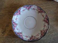 Schwarzenhammer Sammelteller Bunt Blumen Rosa Blau Untertasse Unterteller