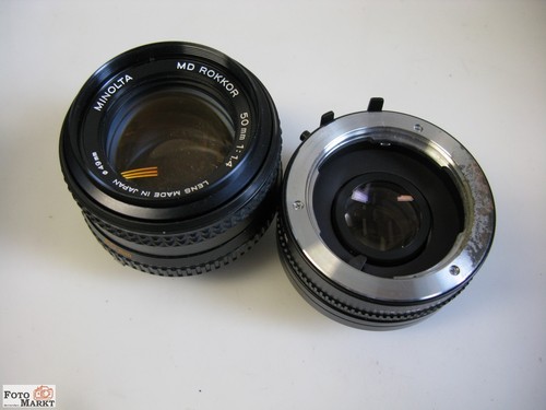 Set minolta rokkor 50 - set:,
