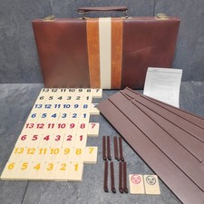 Rummy Im Koffer Kunstleder Koffer Dunkel Braun Rummi Vollständig