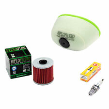 Wartungspaket für Kawasaki KLR 650 KL650 1987-2004 Luftfilter+Ölfilter+Zündkerze