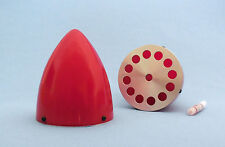 GFK Spinner Ø 90 mm rot