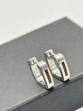 Fossil Steel Ohrringe  & 585