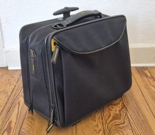 Stratic Business Roll Bag/Laptop Trolley 17", Teleskopstange, schwarz, gebraucht