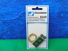 E04 Viessmann 6049 Steck-Verteilerleiste für Innenbeleuchtung 12-fach OVP TOP