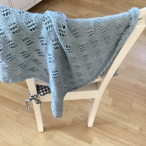Babydecke aus lana grossa - aus, alta