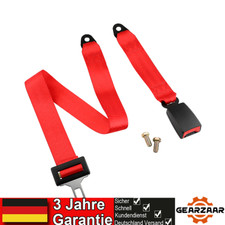 2 Punkt Sicherheitsgurt Beckengurt Statik 1300mm Stapler Bus LKW Auto NEU