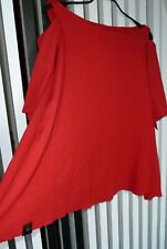 ❌ ISADORN Isa Dorn Shirt / Bluse, (M/L), rot, stretch