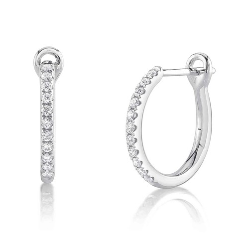 14k weißgold diamant - 14k,