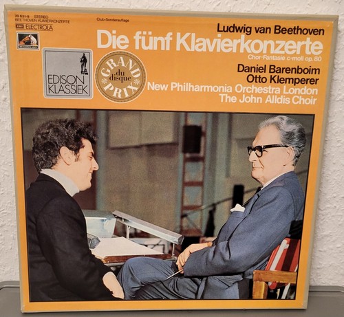 Box daniel barenboim - lp,