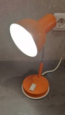 Schreibtischlampe 70er Jahre, retro, orange