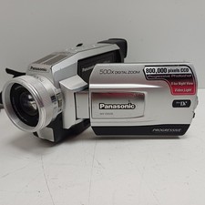 Panasonic NV-DS29 EG MiniDV CamCorder 800K Pixel CCD LCD-Bildschirm *** UNGETESTET