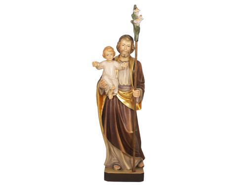 Holz figur josef mit - hl.,