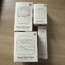 4x Burger King Xmas