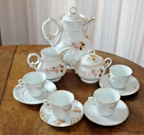 Biedermeier porzellan kaffee - biedermeier,