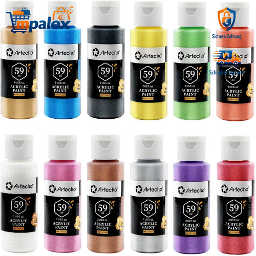 Artecho metallic acrylfarben - artecho,