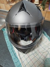 CMX Motorradhelm Integralhelm Klapphelm Anthrazit Gr: M, Neuwertig 