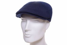 Kangol Tropic 507 Ventair navy Sommer Mütze Känguruh Logo Cap Schirm