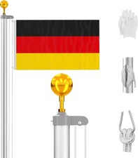 Fahnenmast 6m Aluminium für