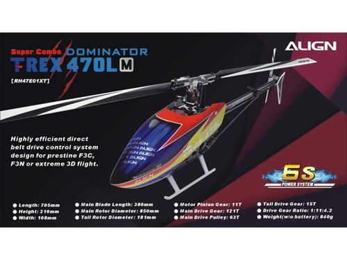 Align rex 470lm - align, dominator
