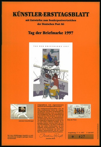 Brd künstler etb 1997 - brd, 1997/28