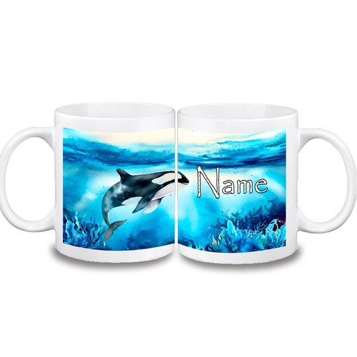 Orca tasse name keramik - keramik, oder