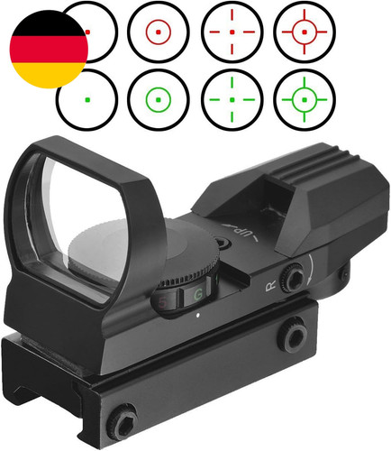 Red dot visier sight scope - red,