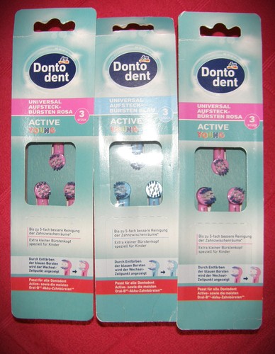 Neu dontodent wechselköpfe - neu!!,
