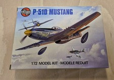 Flugzeug - Modellbausatz - Airfix - P-510 Mustang - OVP - Vintage